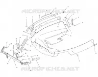 NOSEPAN   E965782 (4931593159A008) pour Polaris STORM de 1996