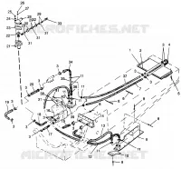 SYSTÈME DE REFROIDISSEMENT Storm 0965782, Storm SKS 0965582,  Euro Storm E965782, Euro (4931593159B010) pour Polaris STORM de 1996