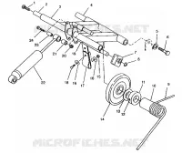 BRAS DE SUSPENSION ARRIERE RXL TOURING E940869 (49274327430024) pour Polaris TOURING de 1994