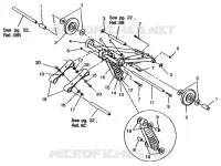 BRAS DE SUSPENSION AVANT RXL TOURING E940869 (49274327430023) pour Polaris TOURING de 1994