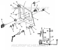 CONSOLE RXL TOURING E940869 (49274327430015) pour Polaris TOURING de 1994