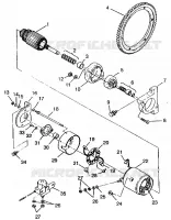 DEMARREUR RXL TOURING E940869 (49274327430044) pour Polaris TOURING de 1994