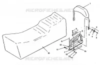 DOSSERET 500 EFI SKS E942574 (49274327430004) pour Polaris TOURING de 1994