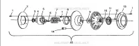 EMBRAYAGE DE TRANSMISSION ASSEMBLY RXL TOURING E940869 (49274327430026) pour Polaris TOURING de 1994