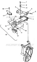 FREIN RXL TOURING E940869 (49274327430017) pour Polaris TOURING de 1994