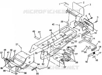 TUNNEL RXL TOURING E940869 (49274327430001) pour Polaris TOURING de 1994