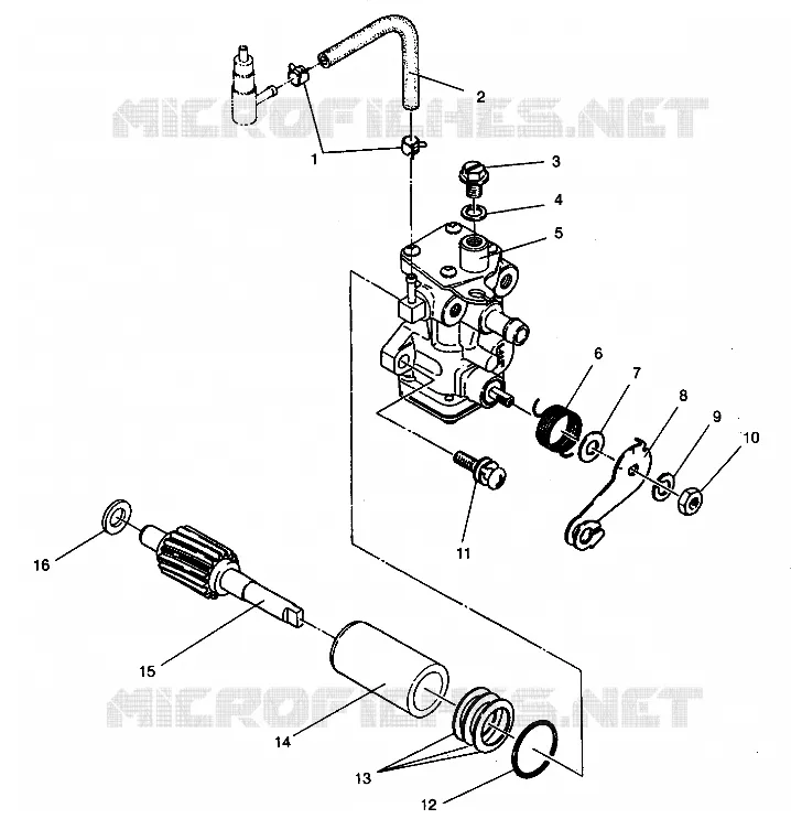 POMPE A HUILE STARLITE 0943427 (4924992499040A) Polaris SNOWMOBILES autre 1994 OTHERS  STARLITE - 0943427