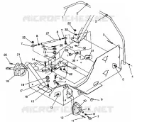 DIRECTION WIDETRAK LX 0942064 (49250425040014) pour Polaris WIDETRAK de 1994