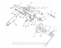 BRAS DE SUSPENSION ARRIERE 500 EFI / 0930674 AND  500 EFI SKS / 0930574 (4922962296022A) pour Polaris OTHERS de 1993