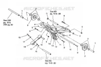 BRAS DE SUSPENSION AVANT 500 EFI/0930674 AND  500 EFI SKS/0930574 (4922962296021A) pour Polaris OTHERS de 1993