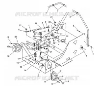 DIRECTION 500 EFI / 0930674 and  500 EFI SKS / 0930574 (4922962296015A) pour Polaris OTHERS de 1993