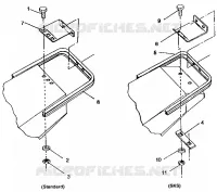 HITCH ASSEMBLY European 440,440 SKS,500 EFI,EFI SKS, RXL SKS,Sport,Trail,XL (49237723770004) pour Polaris OTHERS de 1993