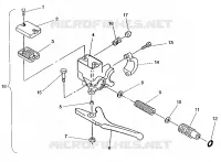MAITRE CYLINDRE European 440,440 SKS,5OO EFI,EFI SKS, RXL,RXL SKS, (49237723770002) pour Polaris OTHERS de 1993