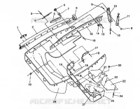 NOSEPAN Storm/0932770 and Storm SKS/0932570 (4923032303003A) pour Polaris STORM de 1993