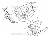 NOSEPAN Storm/0932770 and Storm SKS/0932570 (4923032303004A) pour Polaris STORM de 1993