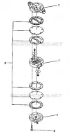 POMPE A CARBURANT Storm/0932770 and Storm SKS/0932570 (4923032303033A) pour Polaris STORM de 1993