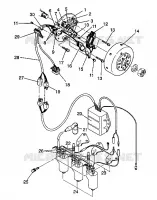 STATOR ASSEMBLY Storm/0932770 and Storm SKS/0932570 (4923032303035A) pour Polaris STORM de 1993