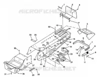 TUNNEL STORM/0932770 AND STORM SKS/0932570 (4923032303001A) pour Polaris STORM de 1993