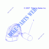 AMPOULES   A11LB27AA (49ATVBULBS08SP300) pour Polaris HAWKEYE de 2011