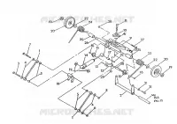 BRAS DE SUSPENSION ARRIERE RXL/RXL SKS (4921322132028A) pour Polaris OTHERS de 1992