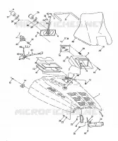 CAPOT RXL/RXL SKS (4921322132007A) pour Polaris OTHERS de 1992