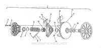 EMBRAYAGE DE TRANSMISSION   RXL/RXL SKS (4921322132029A) pour Polaris OTHERS de 1992