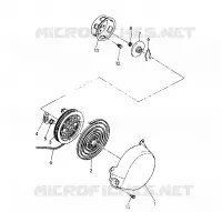 LANCEUR RXL/RXL SKS (4921322132044A) pour Polaris OTHERS de 1992