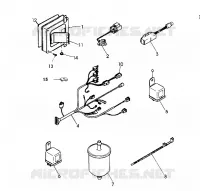 PIECES EFI RXL/RXL SKS (4921322132046A) pour Polaris OTHERS de 1992
