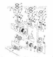 PISTON ET VILEBREQUIN RXL/RXL SKS (4921322132039A) pour Polaris OTHERS de 1992