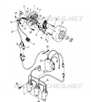 STATOR RXL/RXL SKS (4921322132043A) pour Polaris OTHERS de 1992