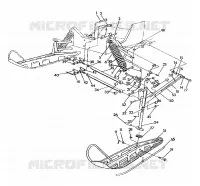 SUSPENSION AVANT AND SKI RXL/RXL SKS (4921322132015A) pour Polaris OTHERS de 1992