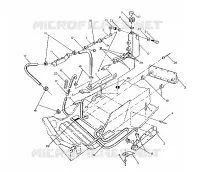 SYSTÈME DE REFROIDISSEMENT RXL/RXL SKS (4921322132034A) pour Polaris OTHERS de 1992