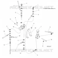 FREINS, VALVE SYSTEM   A17SYS95CK (49ATVFREINVALVE09SPXP850I) pour Polaris SPORTSMAN 1000 TOURING TRACTOR  de 2017