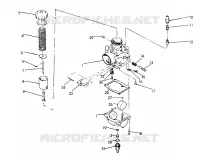 CARBURATEUR SPORT/SPORT GT (4921282128048A) pour Polaris OTHERS de 1992