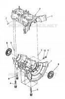 CARTERS MOTEUR Sport/Sport GT (4921282128041A) pour Polaris OTHERS de 1992