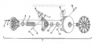 EMBRAYAGE DE TRANSMISSION SPORT/SPORT GT (4921282128035A) pour Polaris OTHERS de 1992