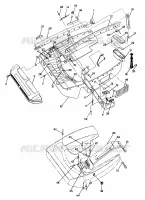 NOSEPAN Sport/Sport GT (4921282128009A) pour Polaris OTHERS de 1992