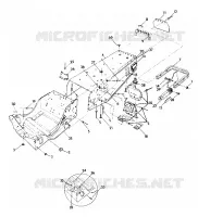 TUNNEL SPORT (4921282128001A) pour Polaris OTHERS de 1992