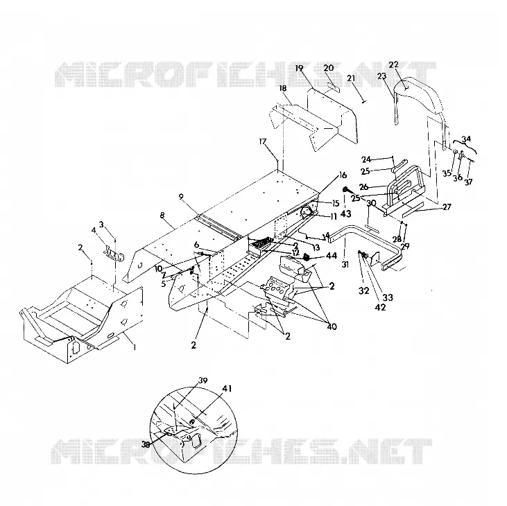 TUNNEL TRAIL DELUXE (4921272127003A) Polaris SNOWMOBILES autre 1992 OTHERS  SWE TRAIL DELUXE - S920262