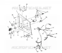 CONSOLE SPORT AND SPORT GT (4919271927008A) pour Polaris OTHERS de 1991