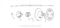 EMBRAYAGE DE TRANSMISSION SPORT AND SPORT GT (4919271927024A) pour Polaris OTHERS de 1991
