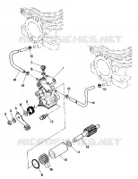 POMPE A HUILE SuperTrak (4919291929030A) pour Polaris OTHERS de 1991