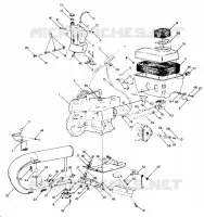 SUPPORT MOTEUR SuperTrak (4919291929015A) pour Polaris OTHERS de 1991