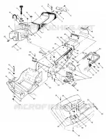 CHASSIS AND SIEGE 500 AND 500 CLASSIC UPDATED 2/90 (4916791679001A) pour Polaris OTHERS de 1990