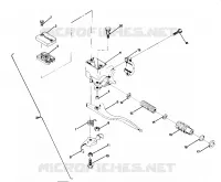 MAITRE CYLINDRE  500 and 500 Classic Updated 2/90 (4916791679021A) pour Polaris OTHERS de 1990