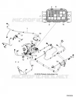 ELECTRICITE, HARNESS   D18B3PD1AJ (701619) pour Polaris BRUTUS HD PTO DELUXE DIESEL de 2018