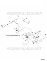 ELECTRICITE, HARNESS, BOX, REGULATOR, RELAY, ECU   D17B3/4P4D1AJ (701621) pour Polaris BRUTUS HD PTO DELUXE DIESEL de 2018