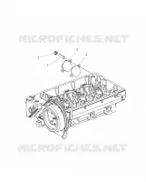 ENGINE, CARBURANT PUMP FITTING COVER   D18B3/4PD1AJ (49BRUTUSCARBURANTCVR15DSL) pour Polaris BRUTUS HD PTO DELUXE DIESEL de 2018