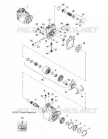 MOTEUR HYDRAULIQUE   D18B3/4PD1AJ (49BRUTUSMOTORHYD13) pour Polaris BRUTUS HD PTO DELUXE DIESEL de 2018