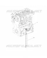 MOTEUR, WATER BLOW BY HOSE   D18B3/4PD1AJ (49BRUTUSBLOWBYHOSE15DSL) pour Polaris BRUTUS HD PTO DELUXE DIESEL de 2018